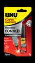 Pegamento UHU Super Glue Co ntrol 3 gramos Blister