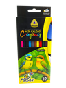 Crayon de Madera Alta Calidad Triangular 12 Colores