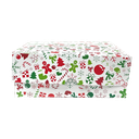 Caja Regalo Navideña Armable 2 PZ Blanca Grande 23 x 35 x 6 CM