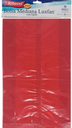 Bolsa Luxfan 10x25cm Rojo 25 Unidades
