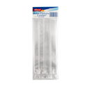 Bolsa Luxfan 8.5x22 cm Transparente 25 Unidades