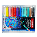 Marcador Acrílico Punta Pincel 12 colores Offiesco